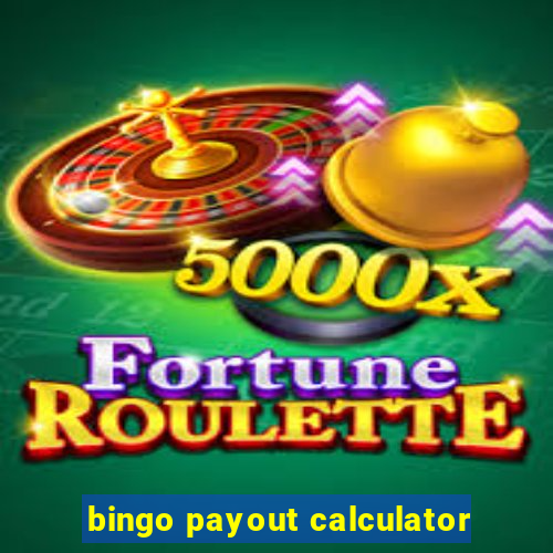 bingo payout calculator